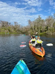 Kayaking at Wekia Springs